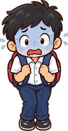 Minh đứng hình